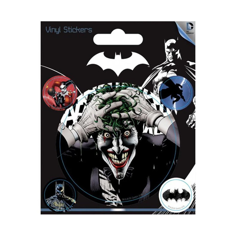Batman Joker Vinyl Sticker Set - أكسسوار
